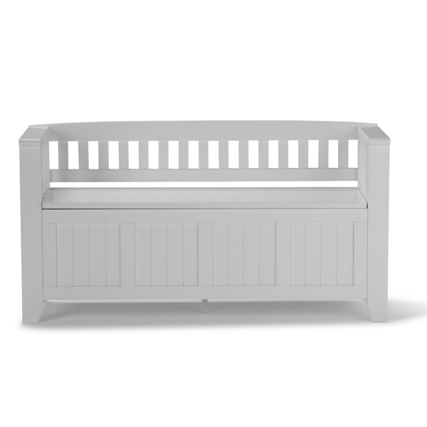 Lark Manor Solid Wood Flip Top Storage Bench & Reviews Wayfair